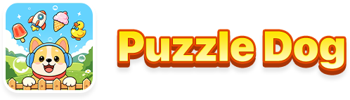 Puzzle Dog Logo
